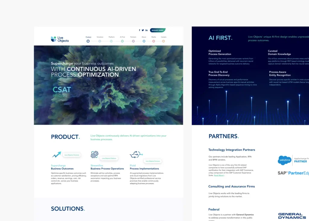 Live Objects Dashboard