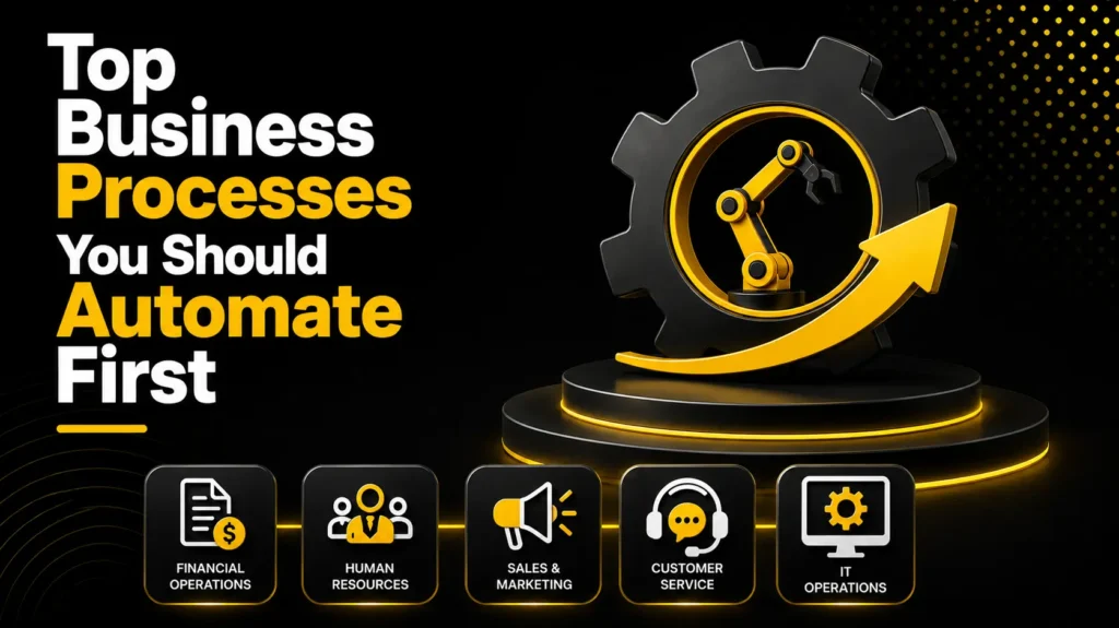 Top Business Processes You Should Automate First