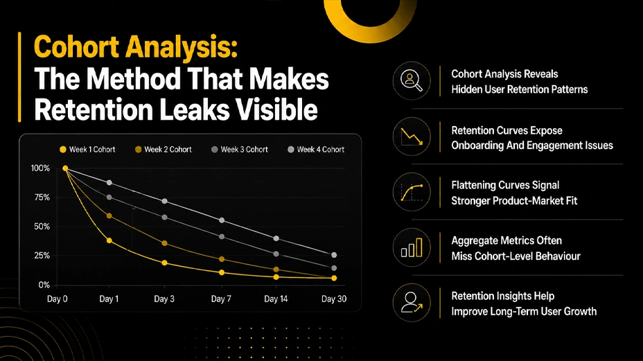 Cohort Analysis: The Method That Makes Retention Leaks Visible