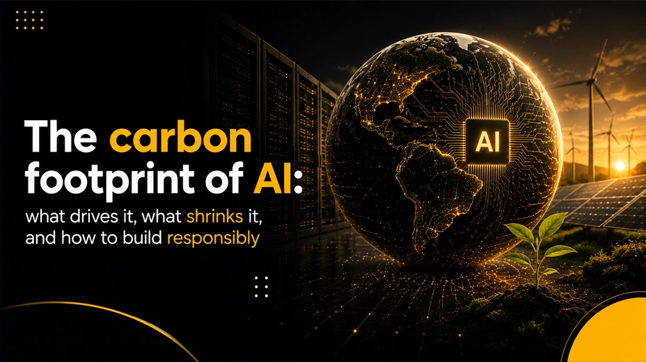 The carbon footprint of AI