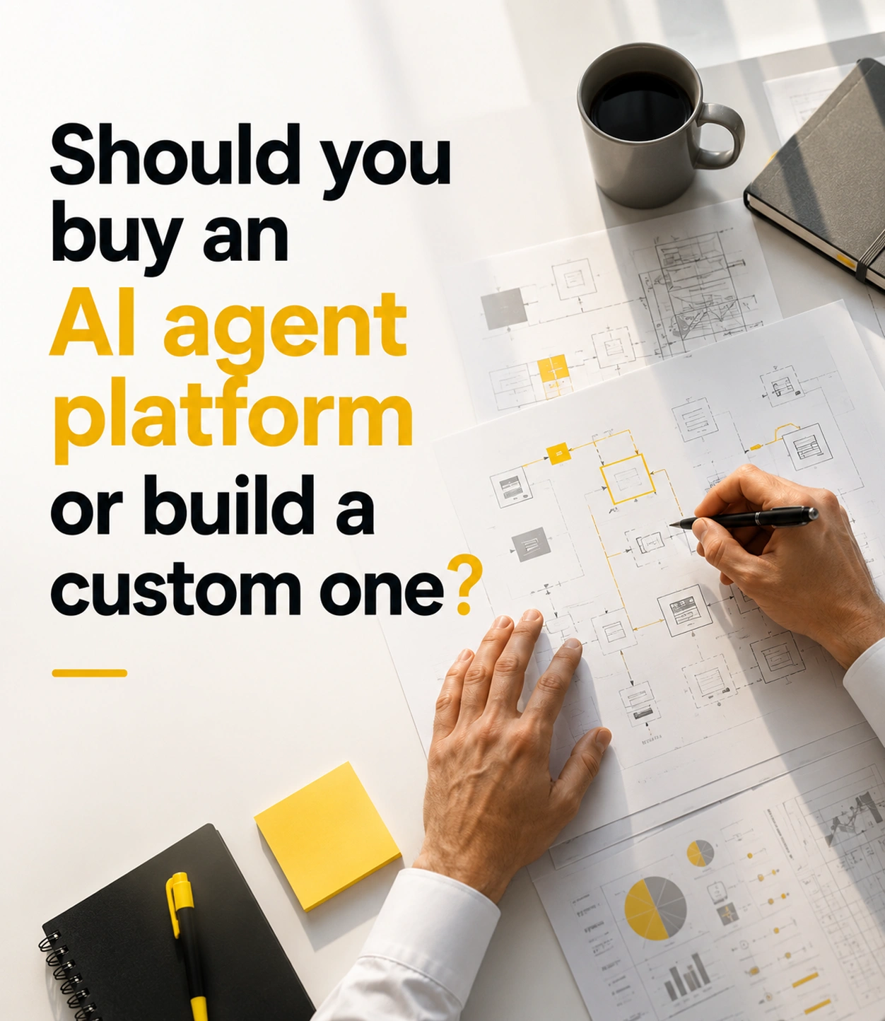 Should you buy an AI agent platform or build a custom one?