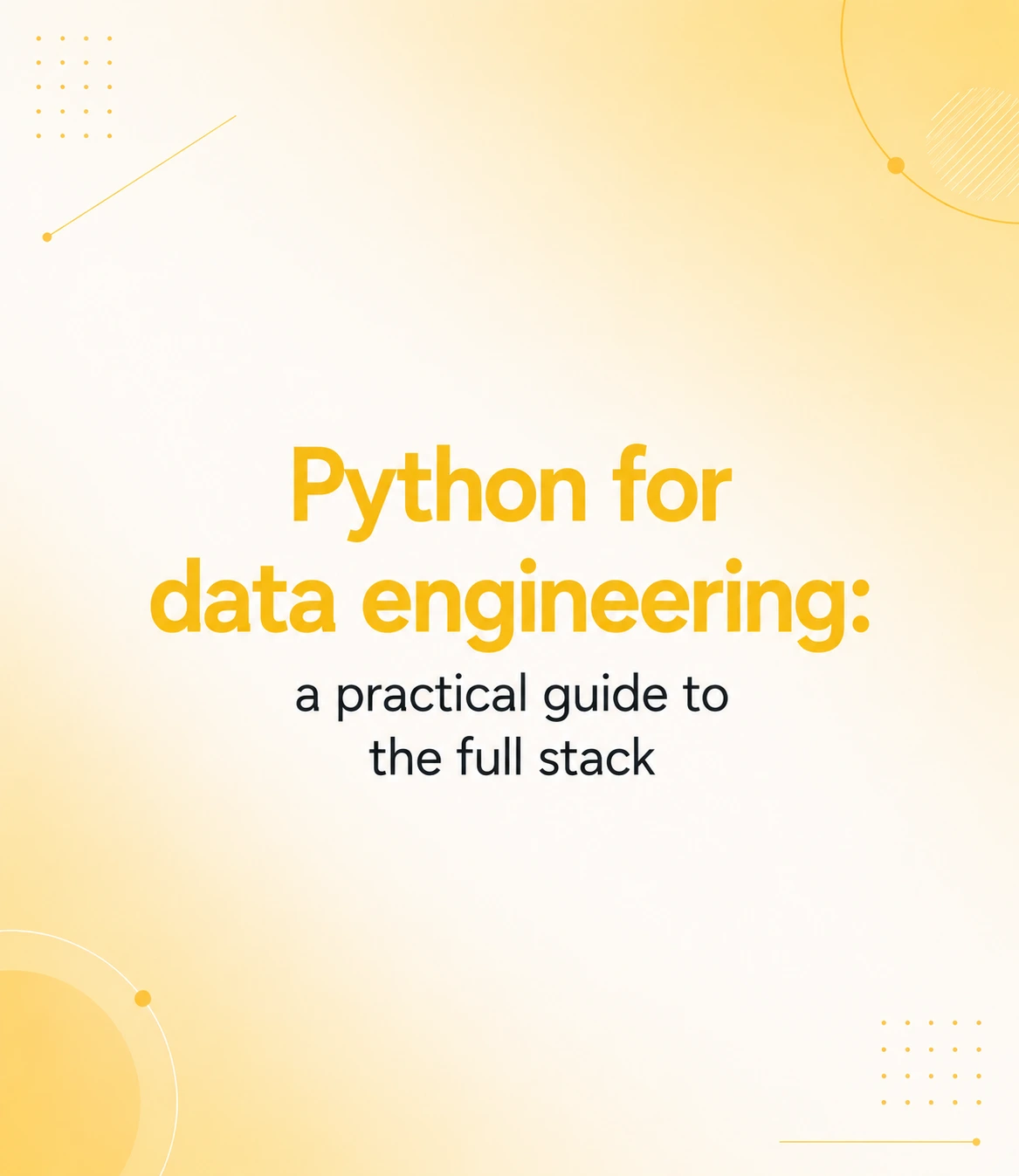 Python for data engineering