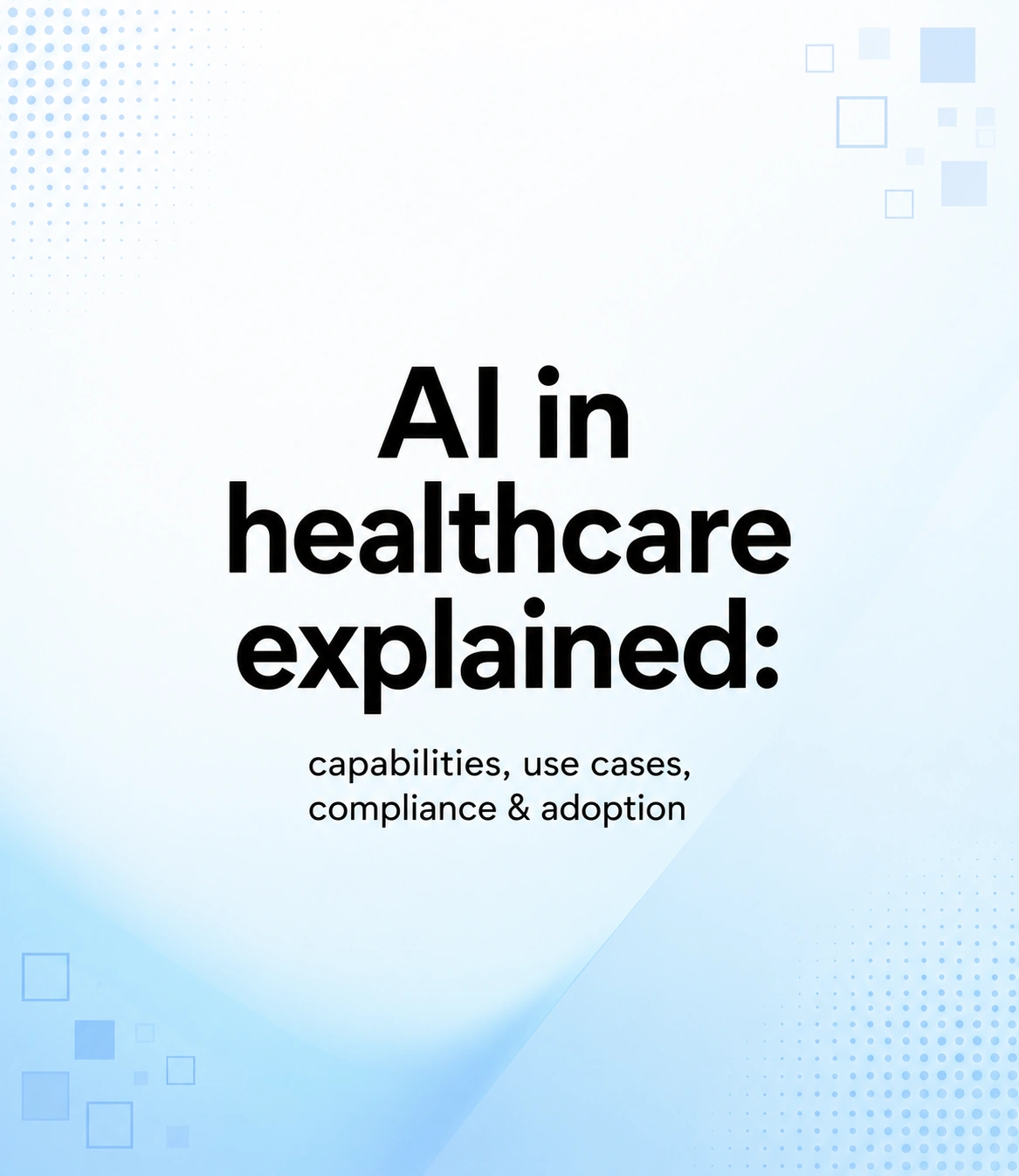 AI in healthcare