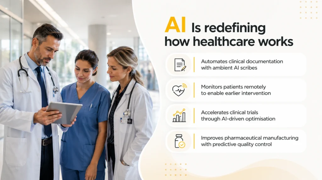 AI is transforming healthcare operations