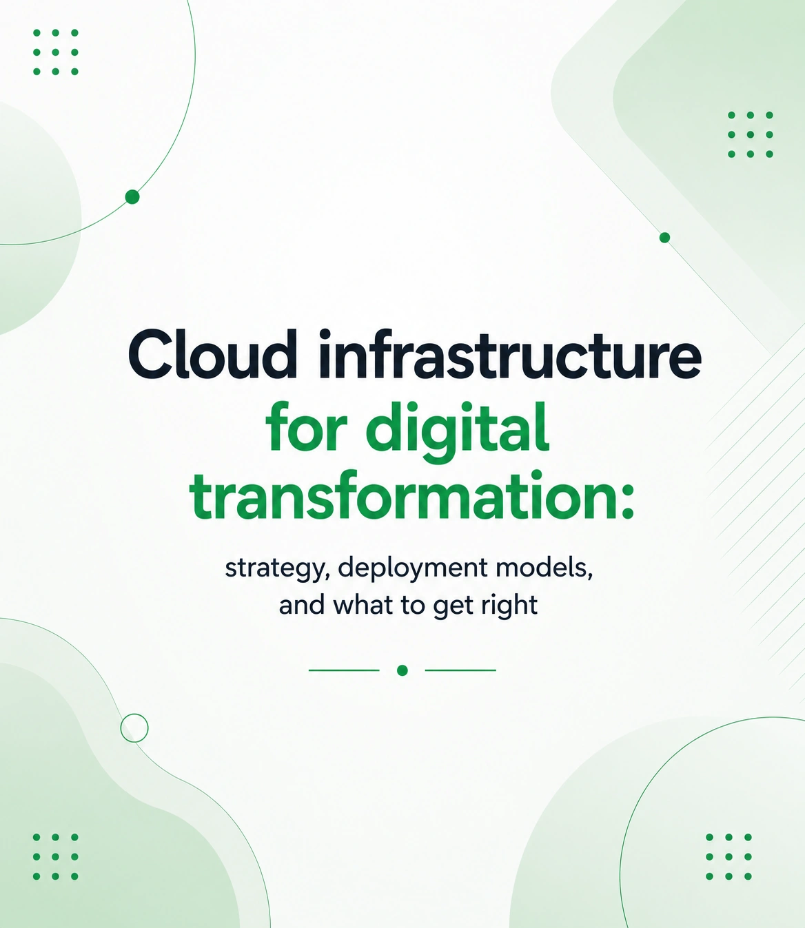 Cloud Infrastructure
