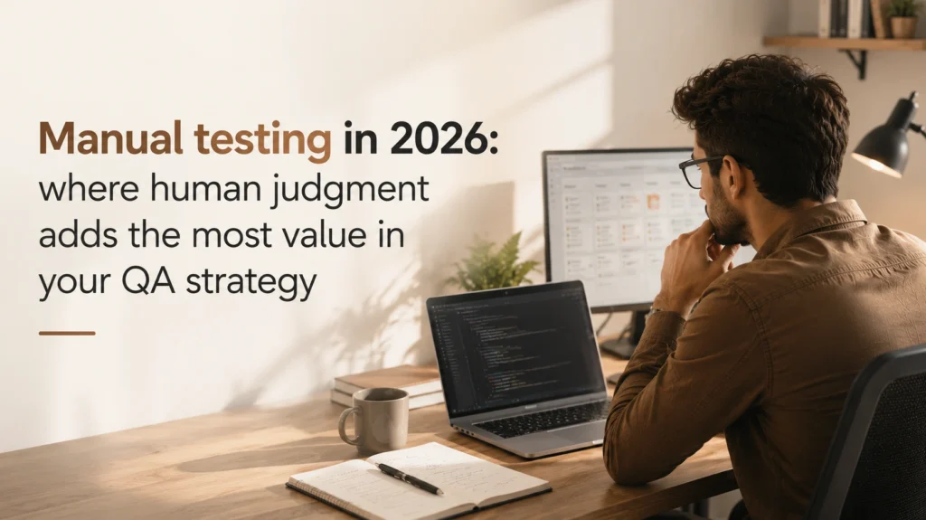 Manual testing in 2026