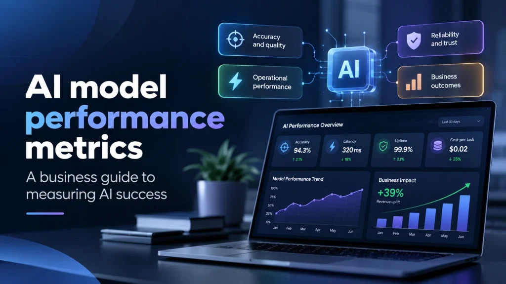 AI model performance metrics