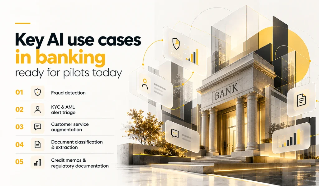 Key AI use cases in banking